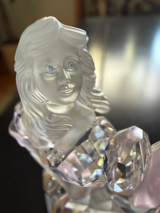 Swarovski crystal Cinderella with slipper