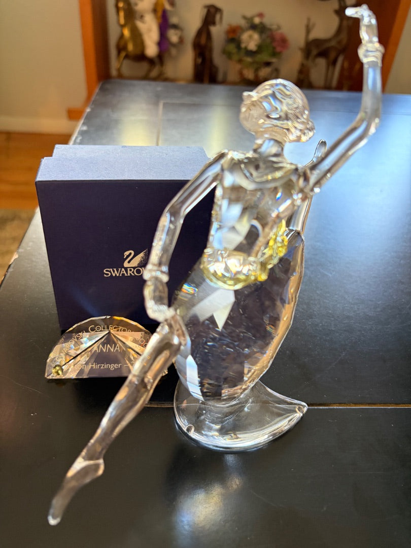 Swarovski Crystal “Anna” Dancer w/ plaque