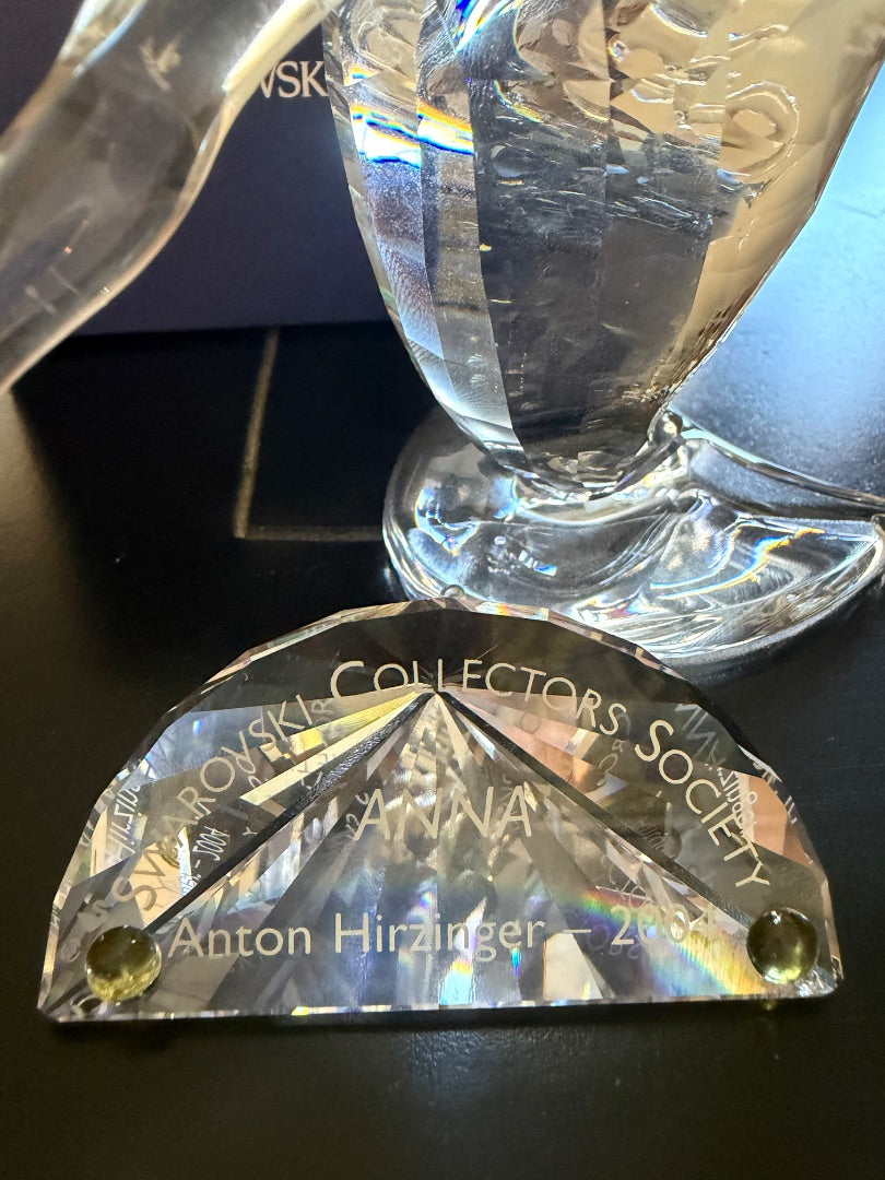 Swarovski Crystal “Anna” Dancer w/ plaque