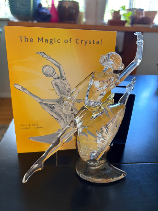 Swarovski Crystal “Anna” Dancer w/ plaque