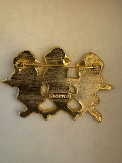 H-3bear Newpro brooch