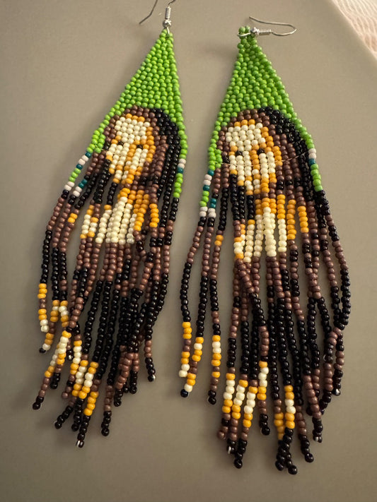 Mona Lisa dangle earrings