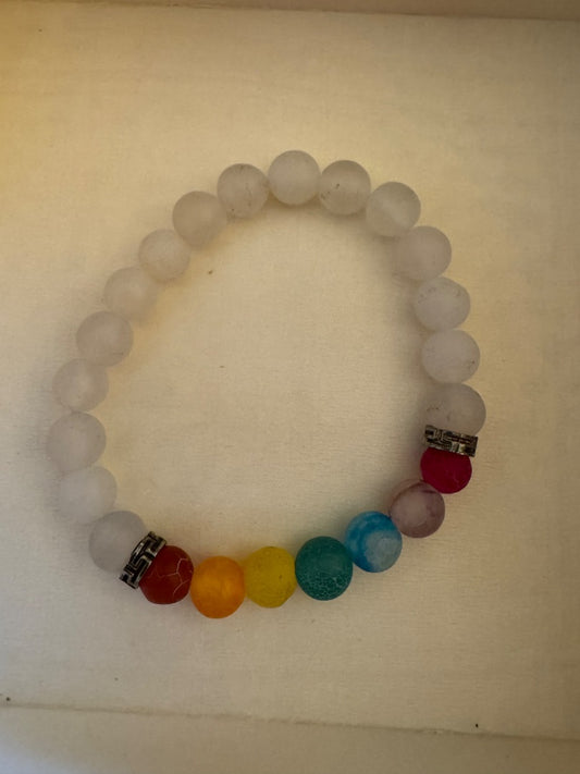 Chakra stretchy bracelet