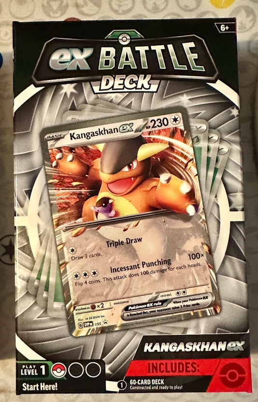 Pokemon TCG: ex Battle Deck [Kangaskhan ex], 6 x 4 x1