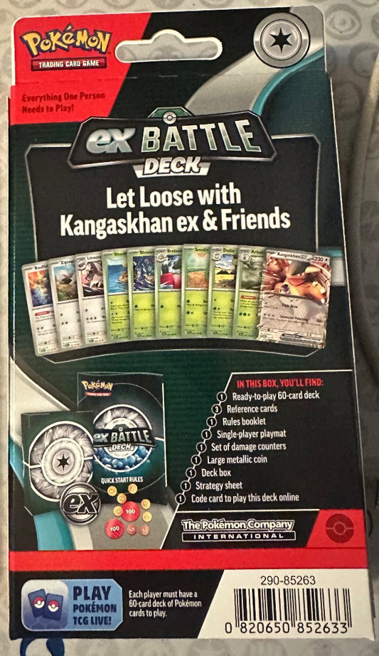 Pokemon TCG: ex Battle Deck [Kangaskhan ex], 6 x 4 x1