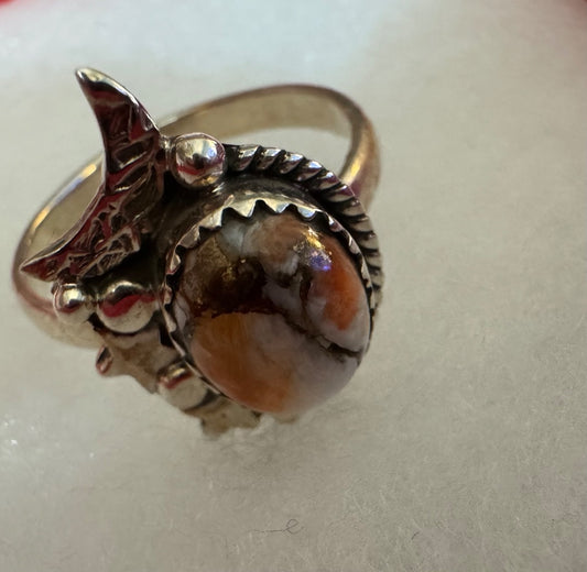 Spiny Oyster moonstar ring 9