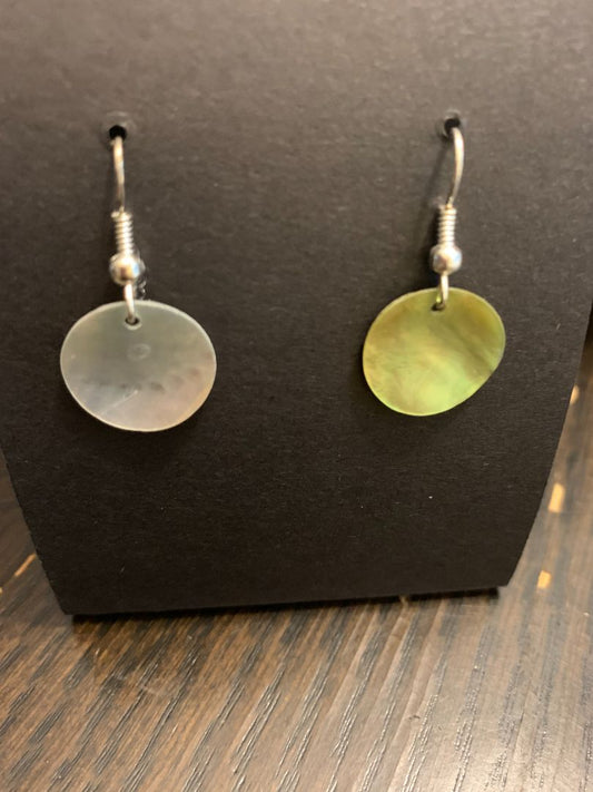 pearl  mother of pearl shell earrings