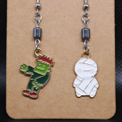 Designs by Raven Halloween Character Earrings