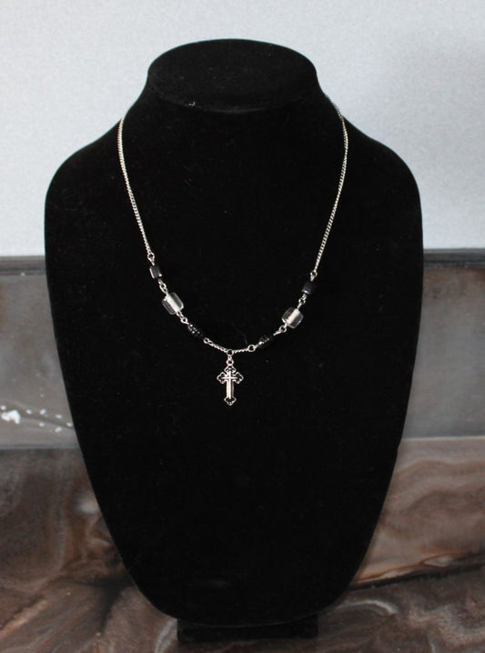 Designs by Raven Elegant Cross Necklace