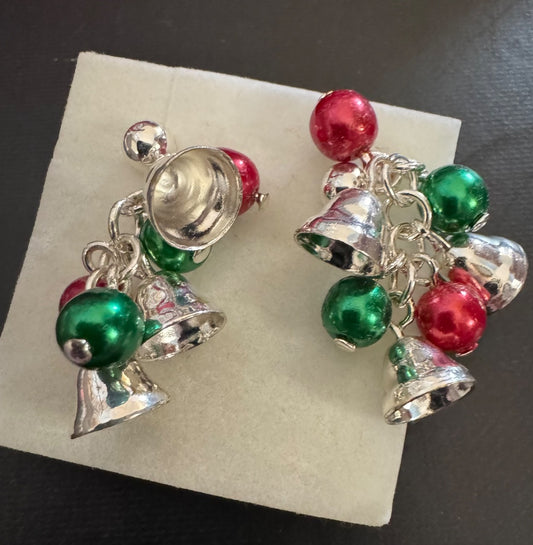 H-jingle bell earrings