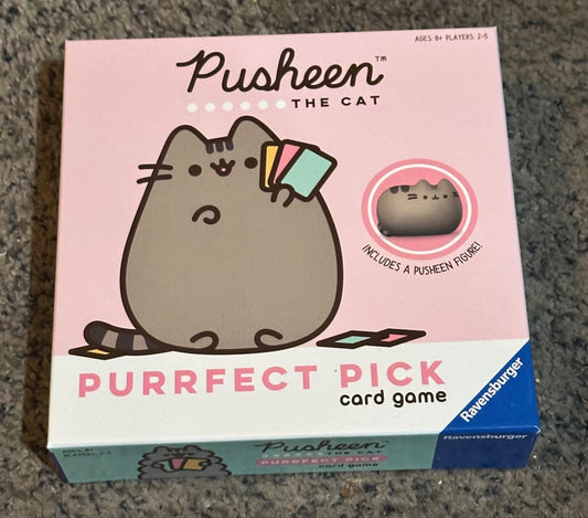 Pusheen Perrfect Pick Card Game, 7 x 7 x 3