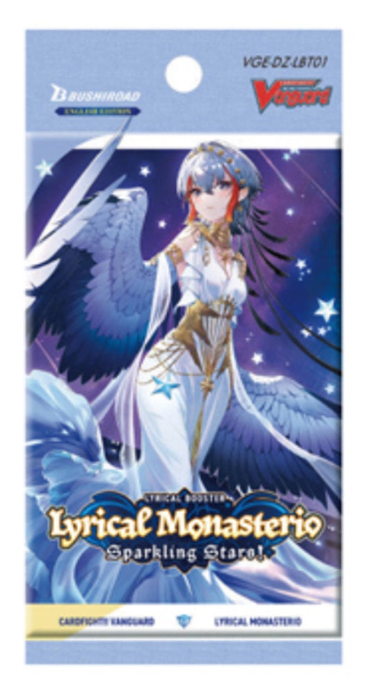 Cardfight Vanguard Lyrical Monasterio Sparkling Stars Booster Pack, 4 x 2 x 1