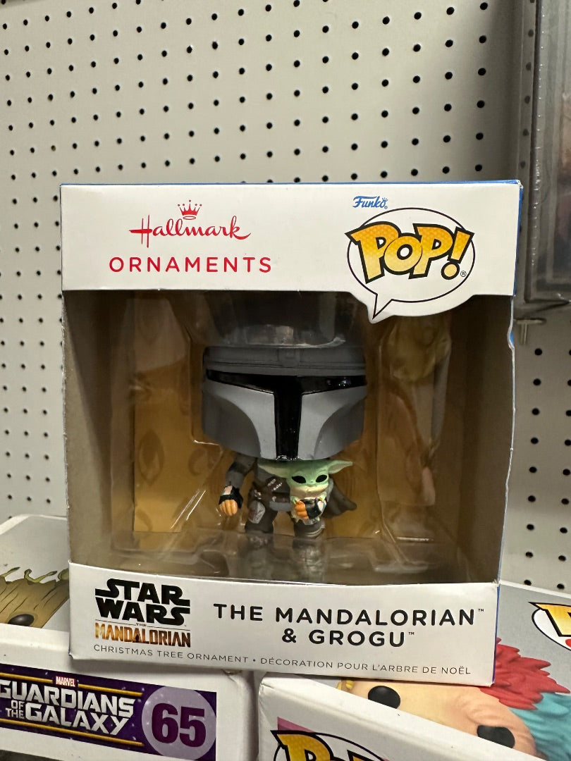 Hallmark Ornament The Mandalorian and Grogu, 4 x 3 x 1