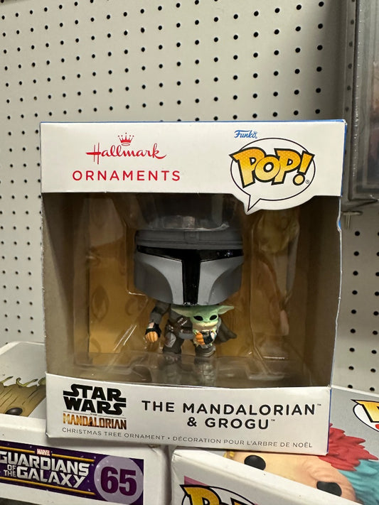 Hallmark Ornament The Mandalorian and Grogu, 4 x 3 x 1