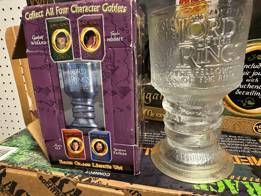 Peviously Owned: Frodo glass goblet