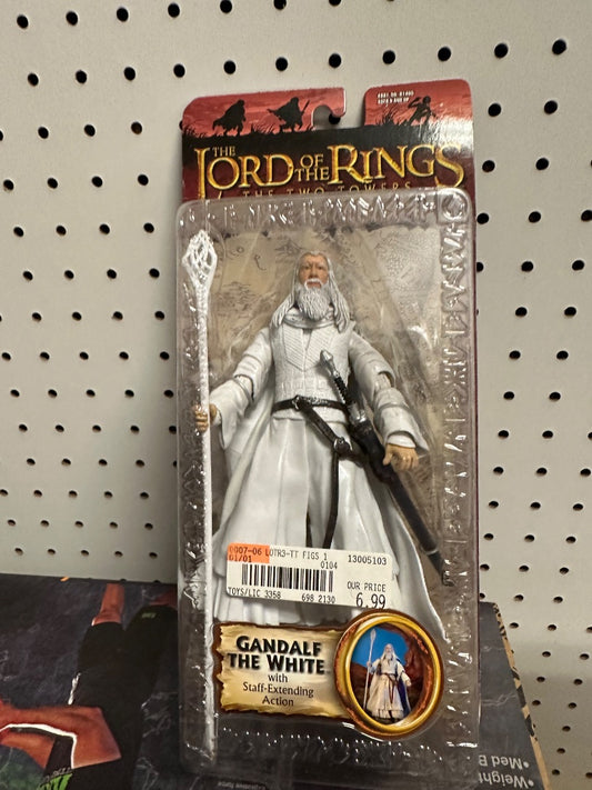 LOTR: Two Towers Gandalf The White Figure, 9 x 5 x 3
