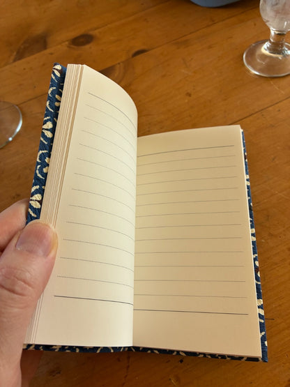 Handmade paper notebook