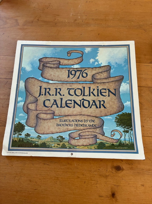 1976 Tolkien calendar by Brothers Hildebrandt