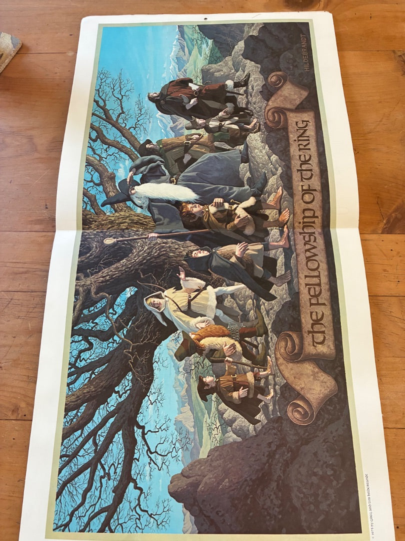 1976 Tolkien calendar by Brothers Hildebrandt