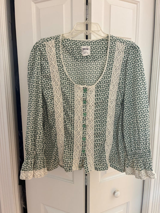 Retro peasant top from Joanie Clothing, XL