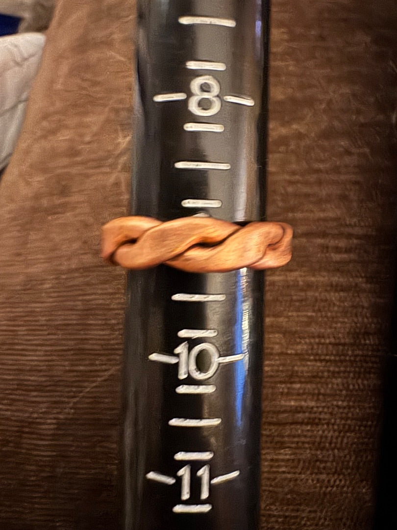 Band - Copper color braid 9