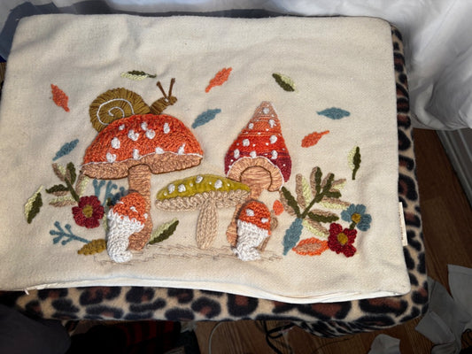World market World market mushroom fairy pillowcase