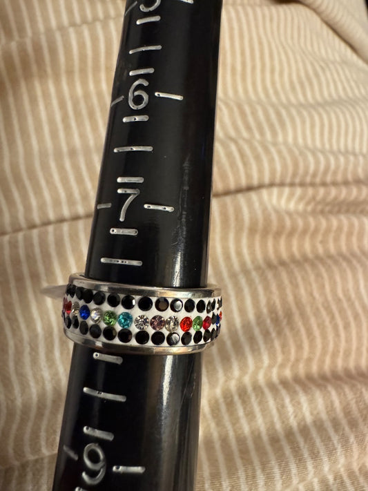 Band - Stainless Steel multi color rhine 8