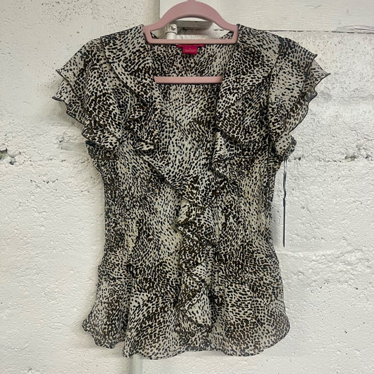 Y2K Ruffle Blouse, S/M