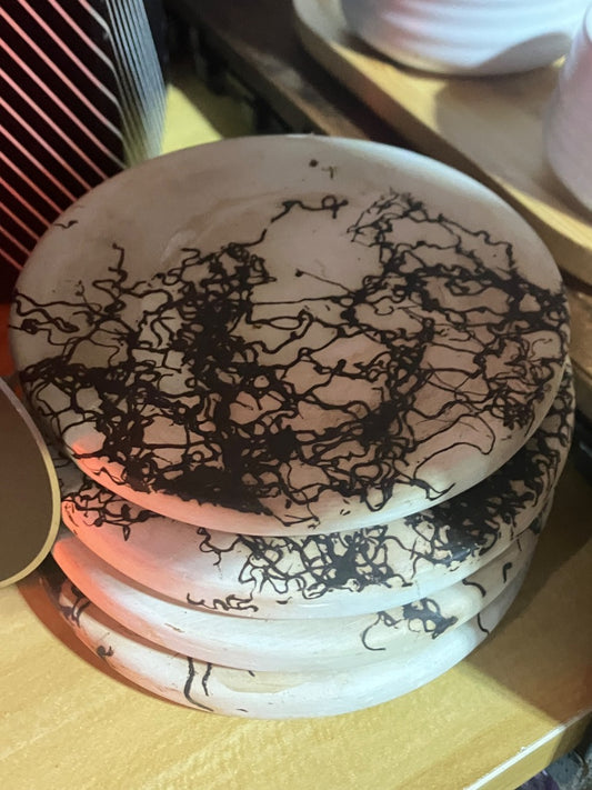 White/Brown No brand Drink Coasters, 4