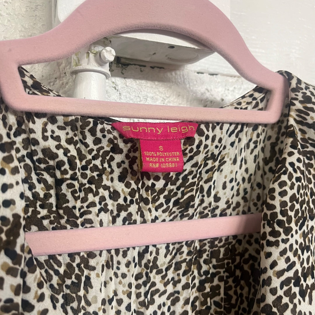 Y2K Ruffle Blouse, S/M