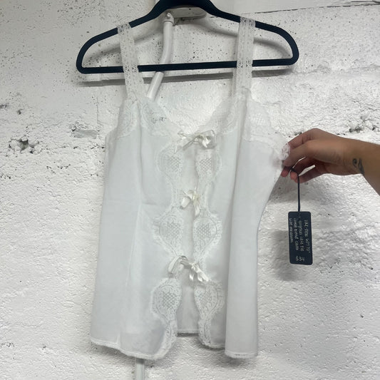 Like-New 60s/70s Lace Cami, M