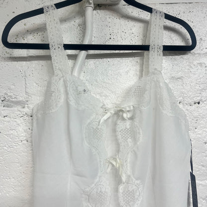 Like-New 60s/70s Lace Cami, M