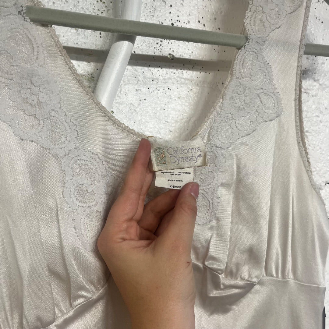 Ivory + Lace Nightgown, S/M