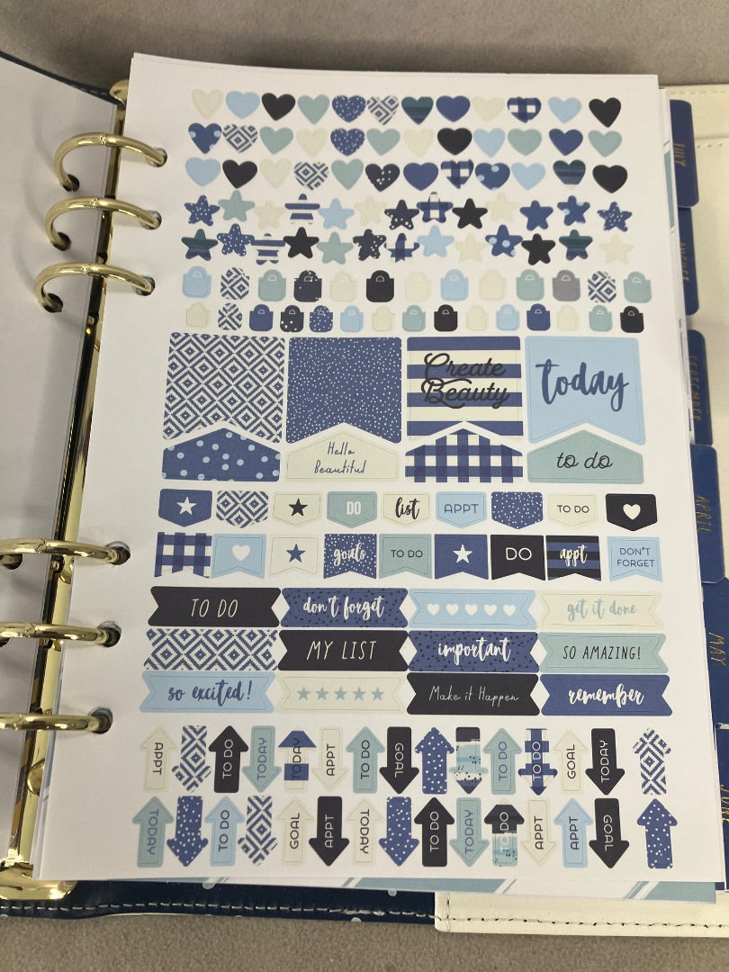 Multicolor Carpe Diem Planner, 12