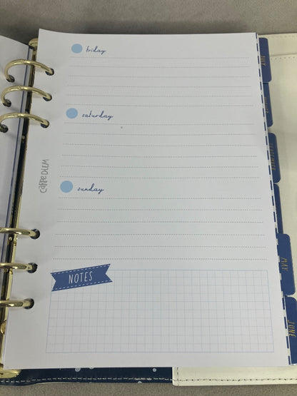 Multicolor Carpe Diem Planner, 12