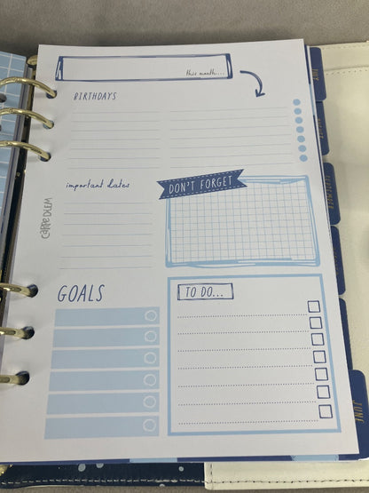 Multicolor Carpe Diem Planner, 12