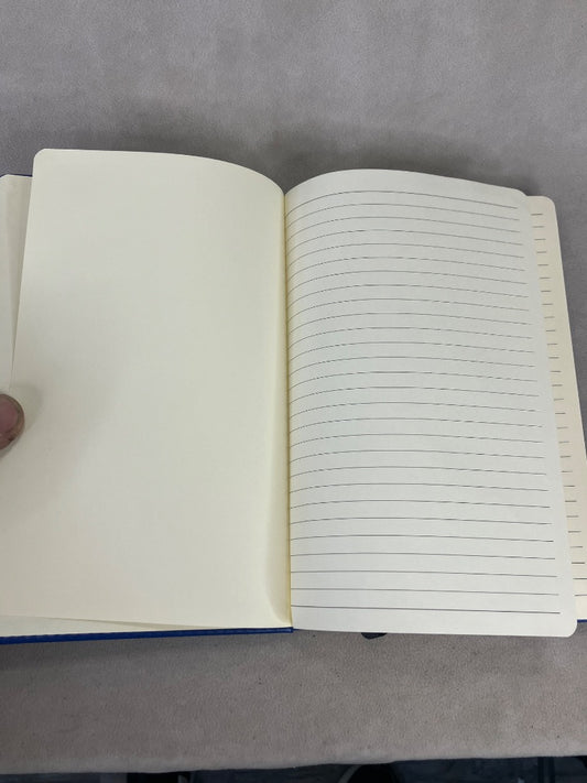 Blue No brand Journal, 9