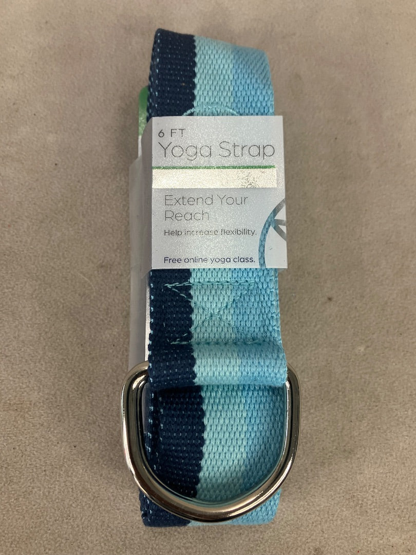 Blue Gaia Yoga Strap, 6ft