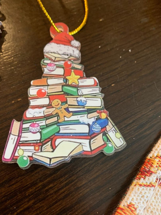 book ornament