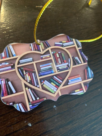 book ornament
