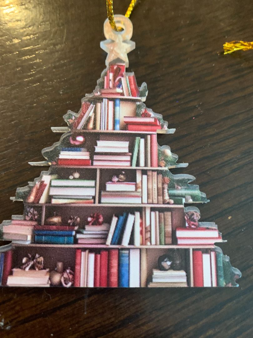 book ornament
