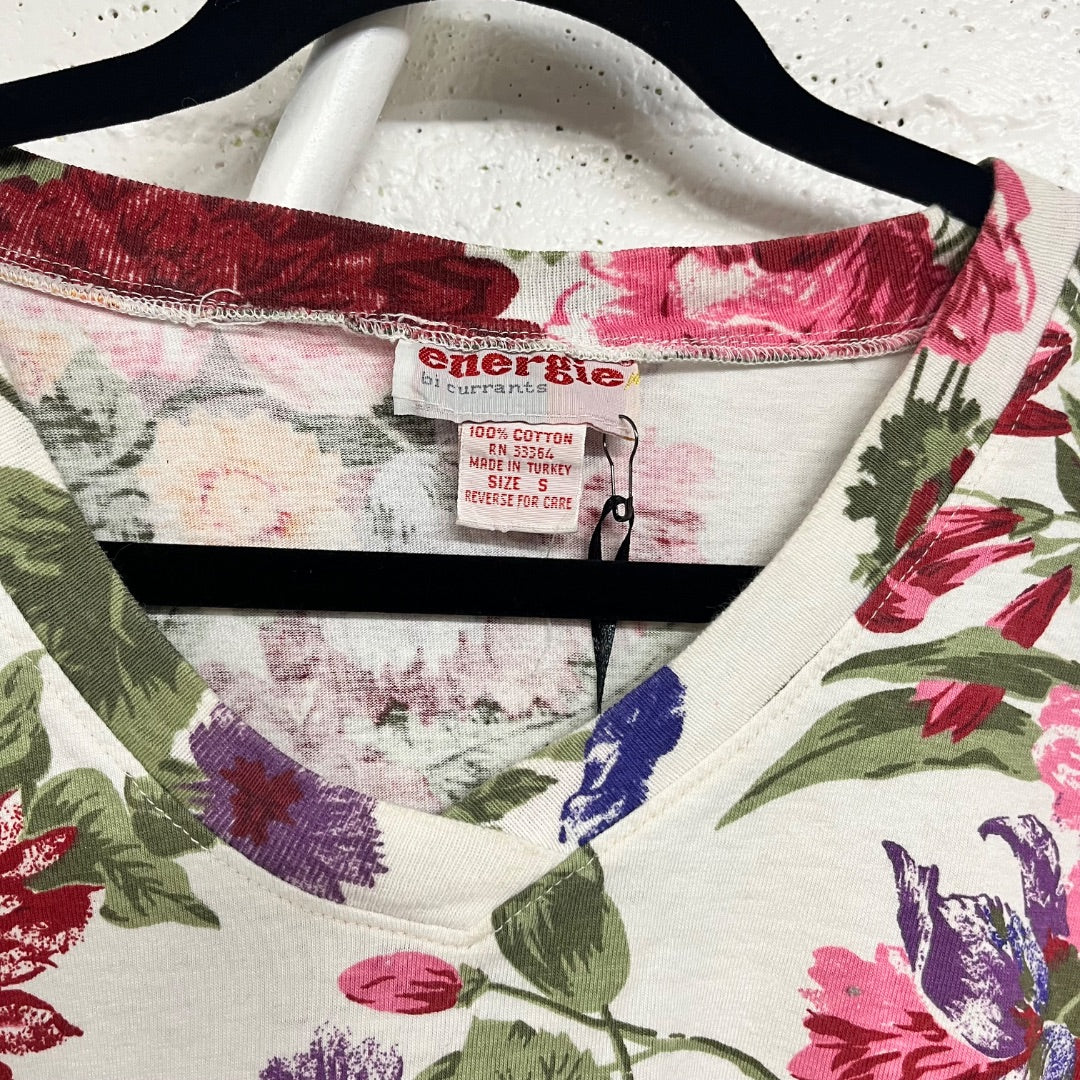 Early 90s Flower Tee, L/XL