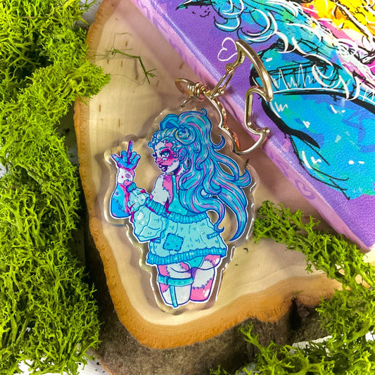 Monster Girl “Franky” Key Chain
