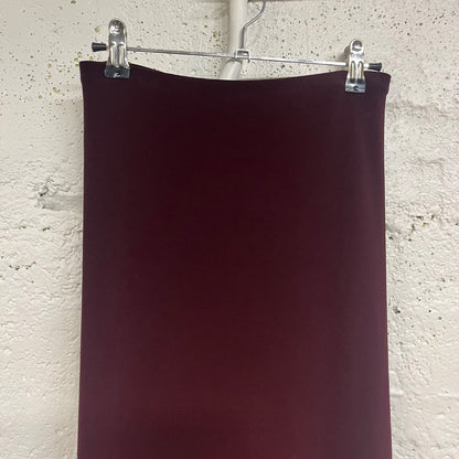 Sympli Purple/Brown Sleek Maxi Skirt, 14/XL
