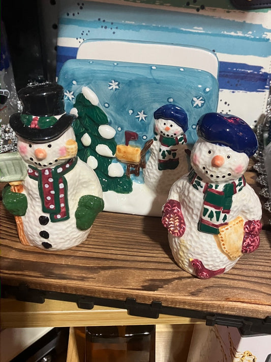 Multicolor Meiwa Salt and Pepper Shakers, 6