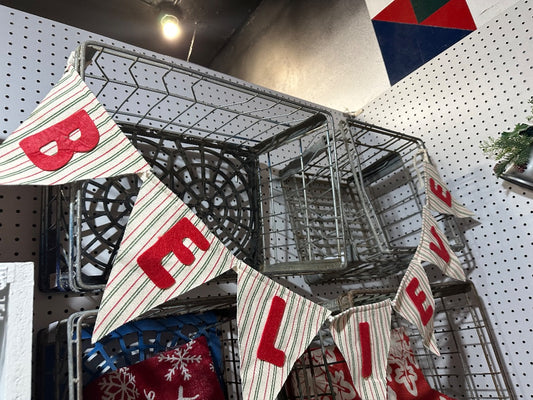 Believe Cloth Banner