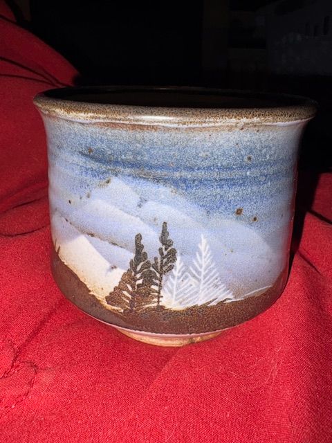 Mountain Scape Tumbler Pottery