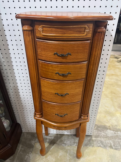 Rounded Drawer Jewlery Cabinet