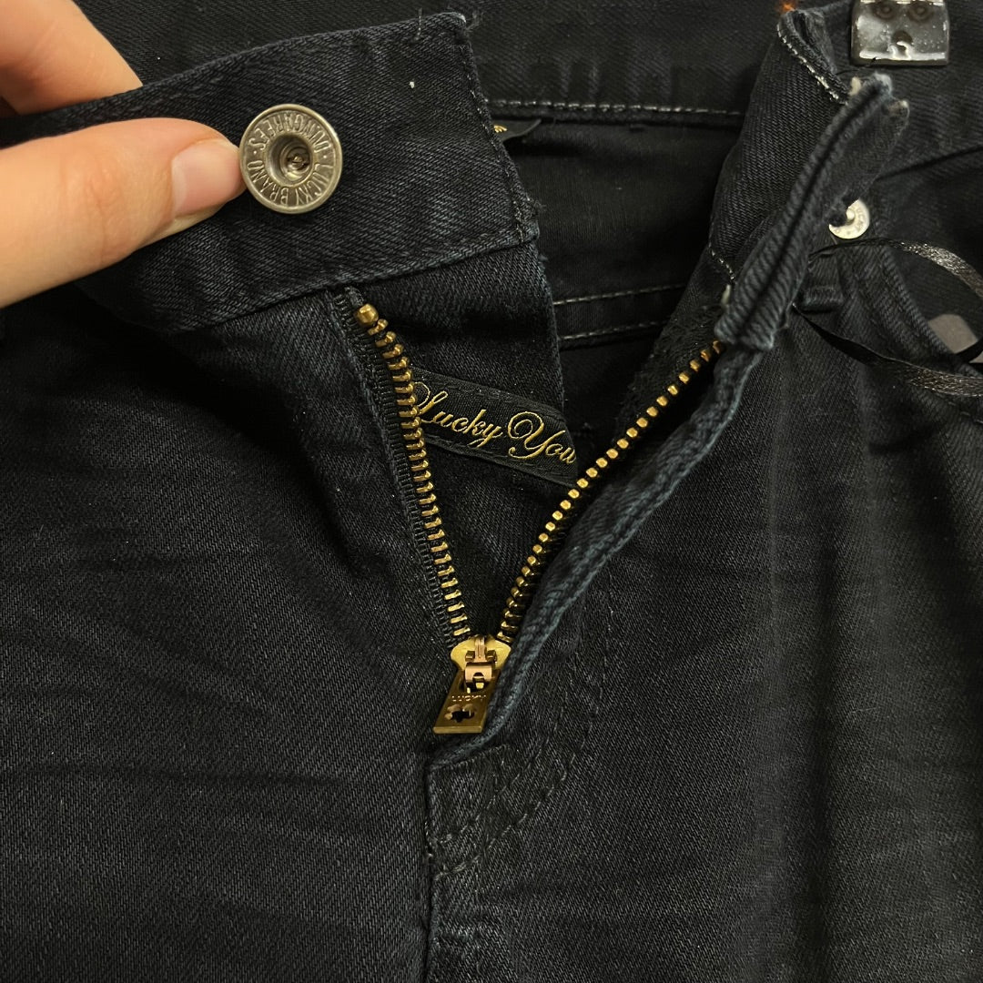 90s/Y2K Lucky Brand Low-Rise Jeans, 6/8/M