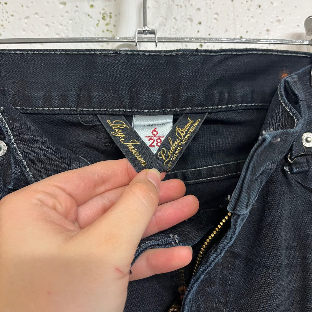 90s/Y2K Lucky Brand Low-Rise Jeans, 6/8/M